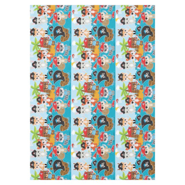 Mantel divertido Fiesta Pirates Tablecloth (Anverso)