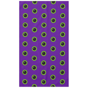Mantel Divertidos ojos verdes y morados de monstruo
