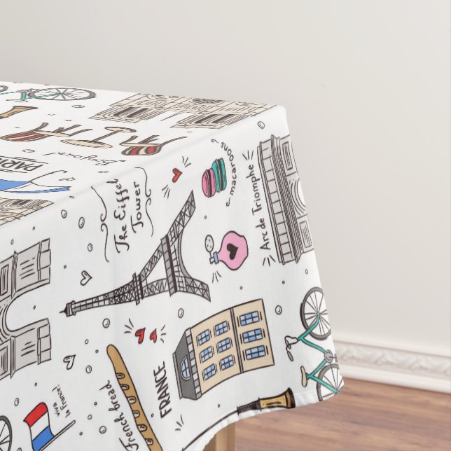 Mantel Doodles de París (In Situ)
