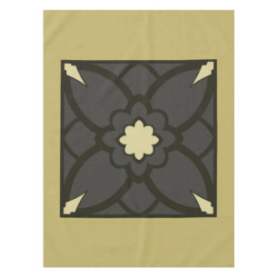 Mantel Dorado Negro