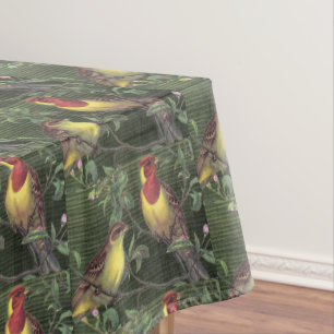 Mantel Dos pájaros coloridos