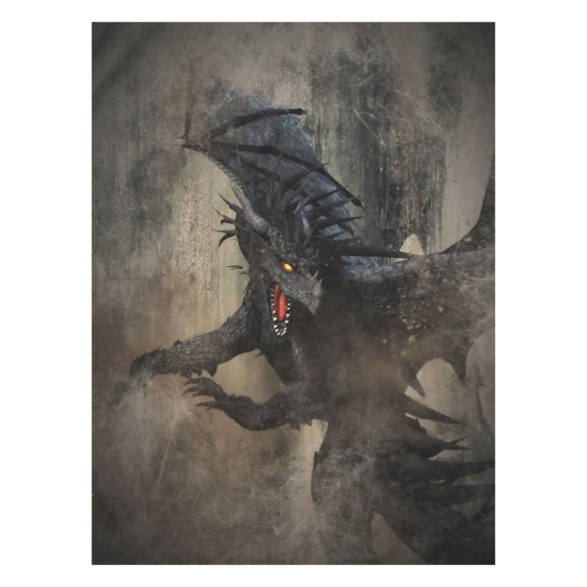 Mantel Dragón negro (Anverso)
