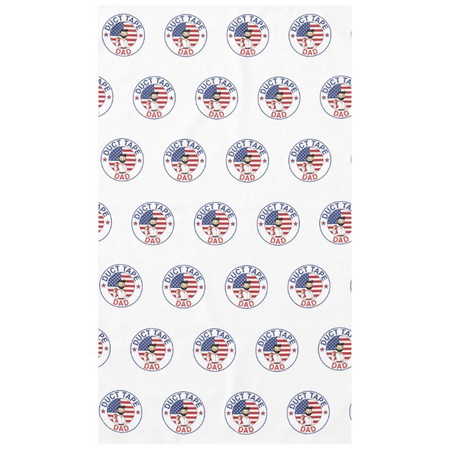 Mantel Duct Tape Dad - Tablecloth (Anverso)