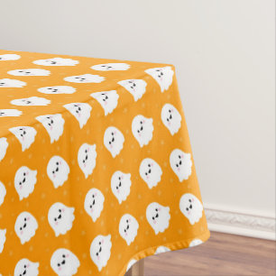 Mantel Dulce Patrón de Fantasma Naranja – Diseño de Hallo