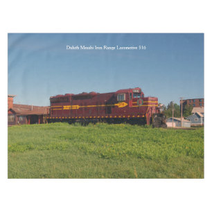 Mantel Duluth Mesabi Rango de Hierro Locomotora 316 mante