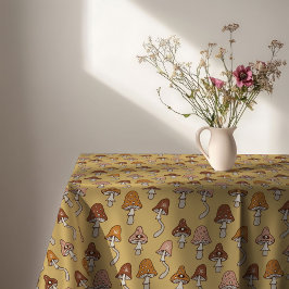 Mantel Eclectic Retro Tablecloth Warm Tones & Soft Hues