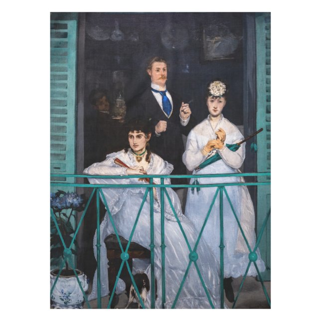 Mantel Edouard Manet - El Balcón / Le Balcon (Anverso)