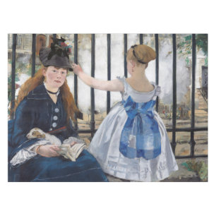 Mantel Edouard Manet - El ferrocarril