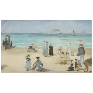 Mantel Edouard Manet - En la playa, Boulogne-sur-Mer