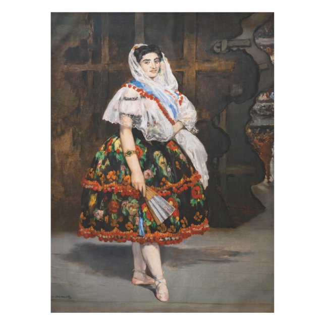 Mantel Edouard Manet - Lola de Valence (Anverso)