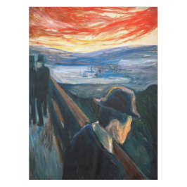 Mantel Edvard Munch - Sick Mood at Sunset, desesperación