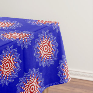 Mantel EE.UU. FLAG-TEABAG FOLDING S10B-52x70 TABLECLOTH