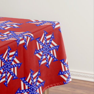 Mantel EE.UU. FLAG-TEABAG FOLDING S14R-52x70 TABLECLOTH