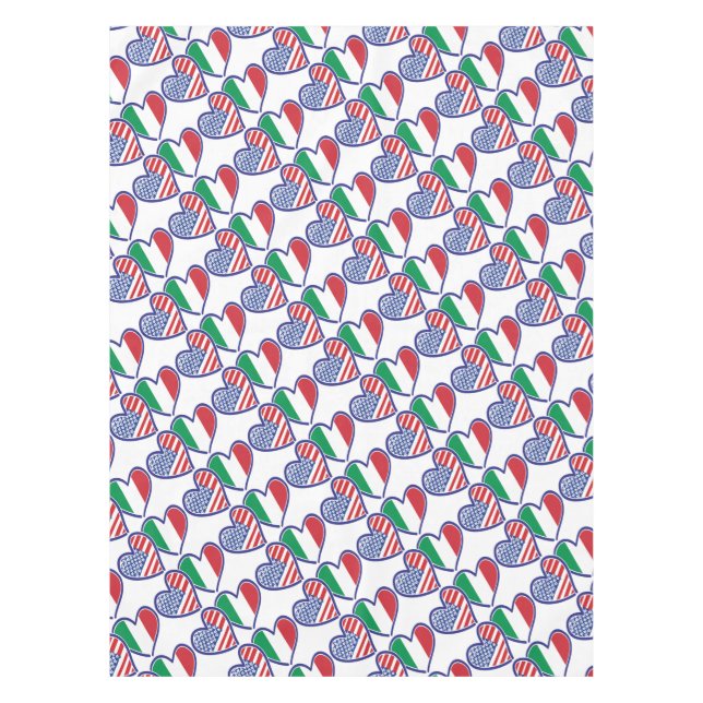 Mantel EE.UU.—Italia-amor (Anverso)