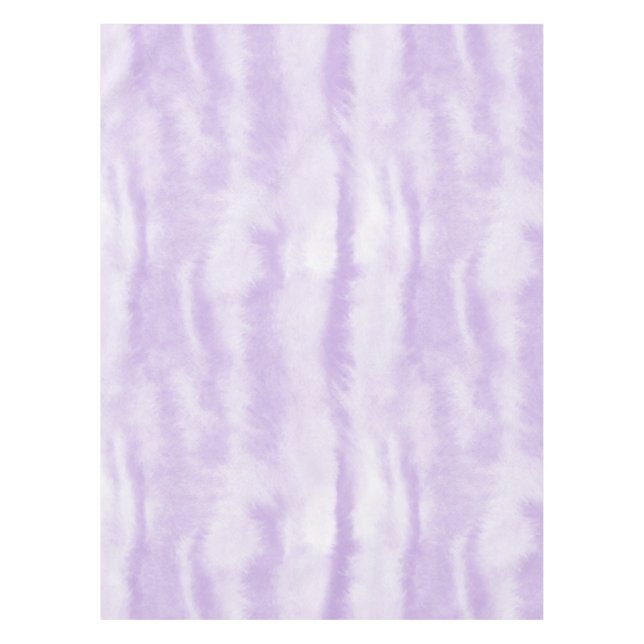 Mantel Efecto acuarela Tie-Dye lavanda pastel (Anverso)