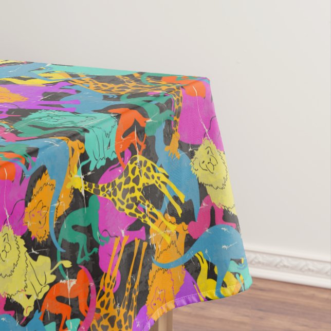 Mantel El animal retro siluetea el modelo (In Situ)