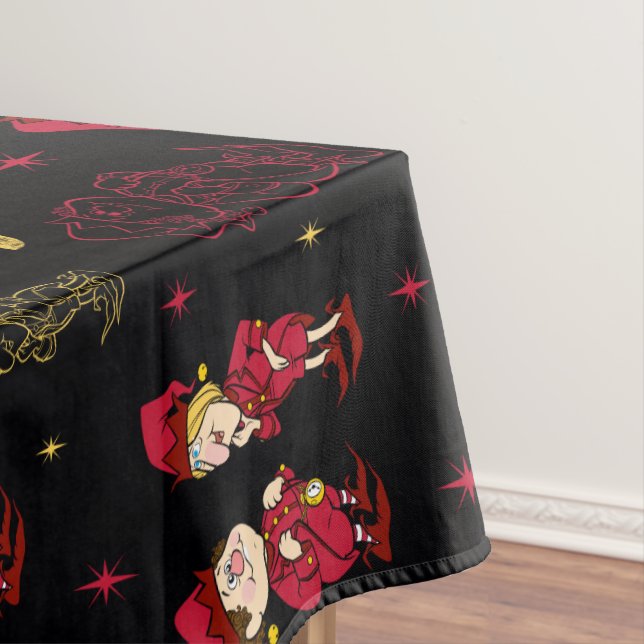 Mantel EL AÑO SIN SANTA CLAUS™ | Patrón Elf (In Situ)