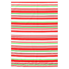 Mantel El bastón de caramelo raya brillante alegre verde