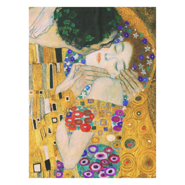 Mantel El beso de Gustav Klimt (Anverso)