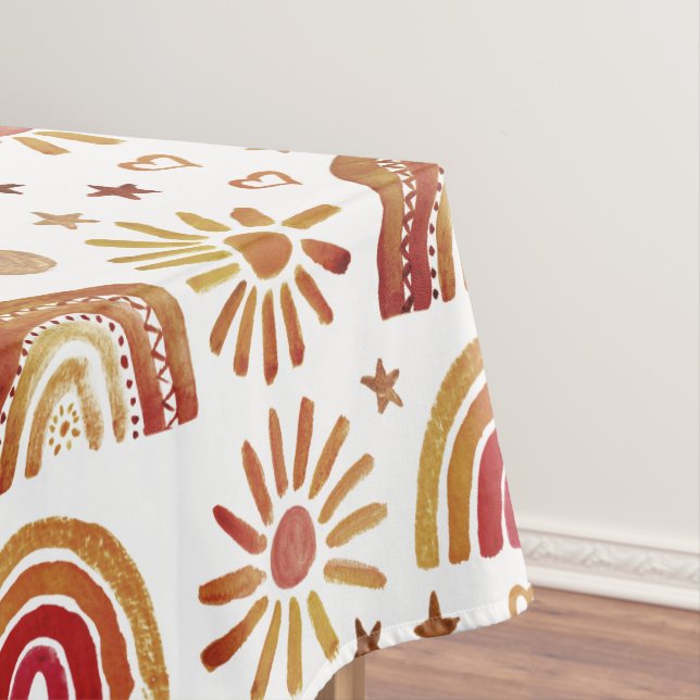 Mantel El boho arcoiris Cumpleaños Género Baby Shower neu (In Situ)