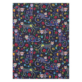 Mantel El día de los gatos de Calaveras Muertas