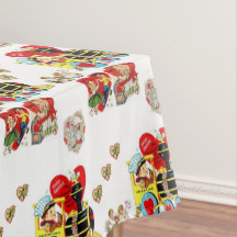El día de San Valentín Tablecloth