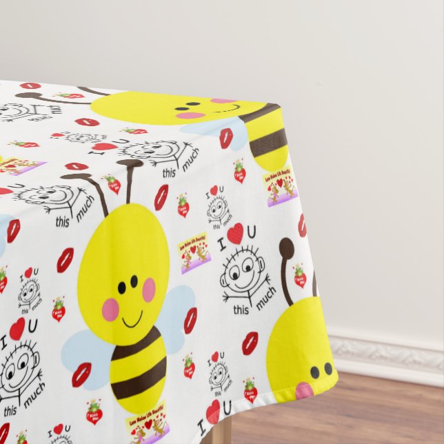 Mantel El día de San Valentín Tablecloth (In Situ)