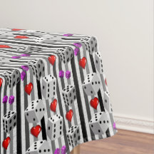 El día de San Valentín Tablecloth