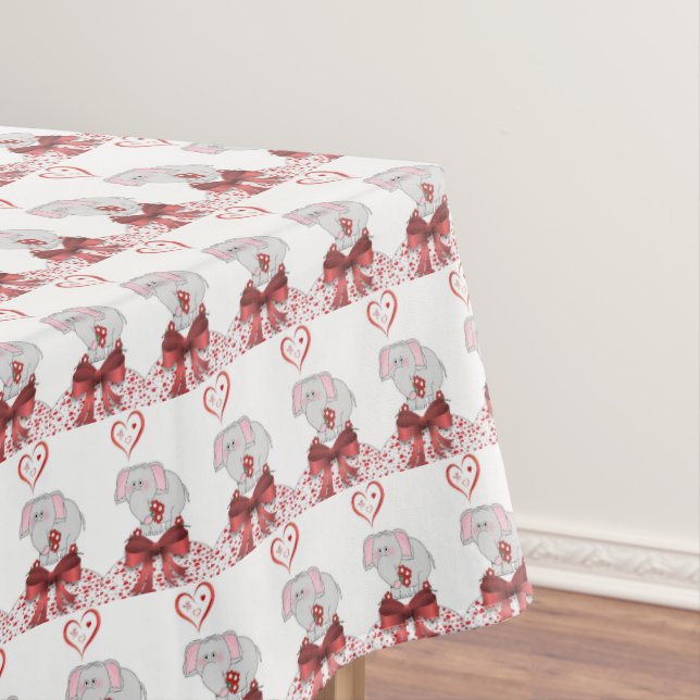 Mantel El día de San Valentín Tablecloth Elephant (In Situ)
