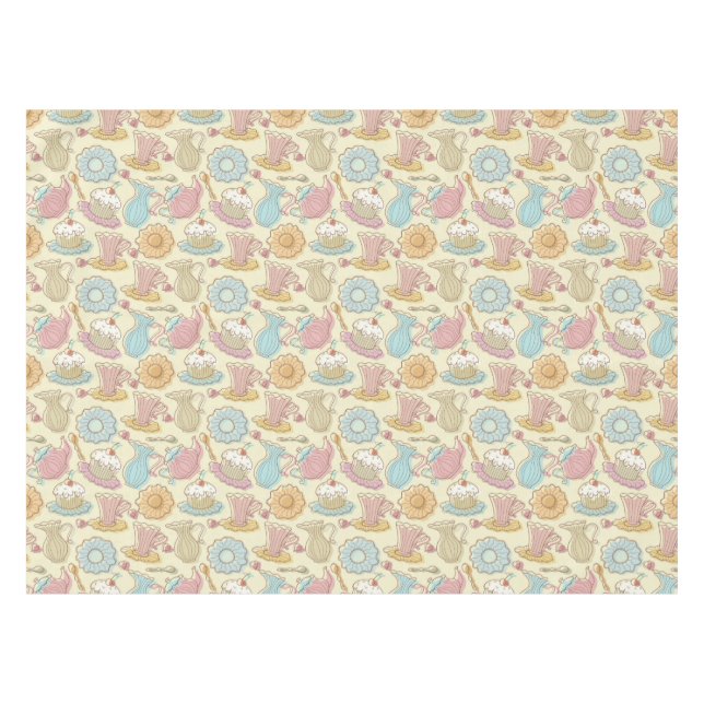 Mantel El dibujo de la mano sirve siluetas (Frente (Horizontal))