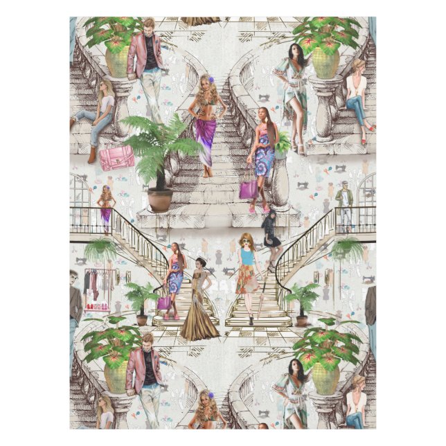 Mantel El diseñador de moda (Anverso)