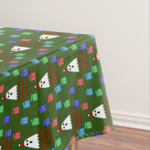 Mantel El fantasma de la Navidad nos ofrece divertidos