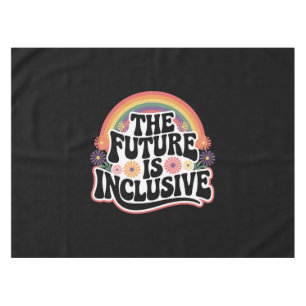 Mantel El Futuro es Bandera LGBTQ Arcoíris Inclusivo Gay 