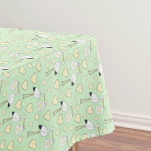 Mantel El género verde de Stork Baby Shower es neutro