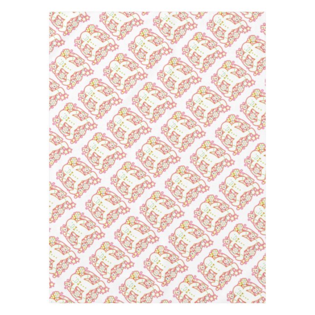 Mantel El hombre del pan de cada día (Anverso)