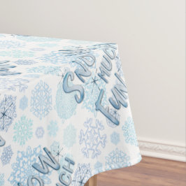 Mantel El invierno retro copos de nieve divertida NIEVE M