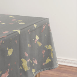 Mantel El oro mate y el oro Rosa choca con el gris cálido