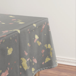 Mantel El oro mate y el oro Rosa choca con el gris cálido
