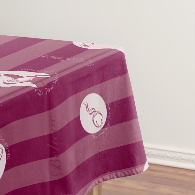 Mantel El Polar Express | Patrón de Santa Claus a rayas (In Situ)