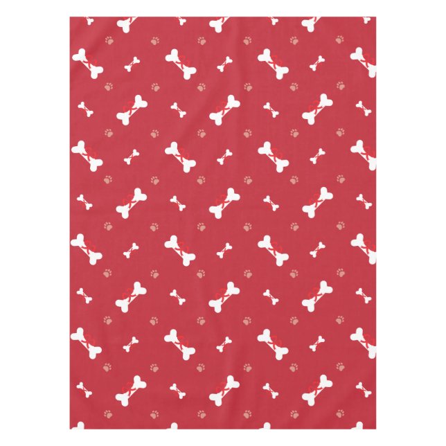 Mantel El primer navidad del perrito (Anverso)