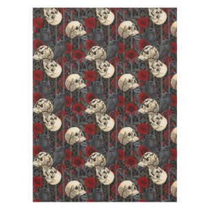 Mantel El secreto de Raven. Ilustracion gótico oscuro y m