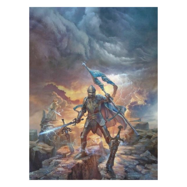 Mantel El tabloto del camino de los reyes (Anverso)