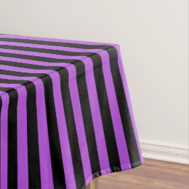 Mantel El veneno de Halloween morado y negro