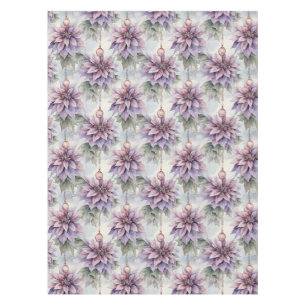 Mantel Elegancia morada y dorada