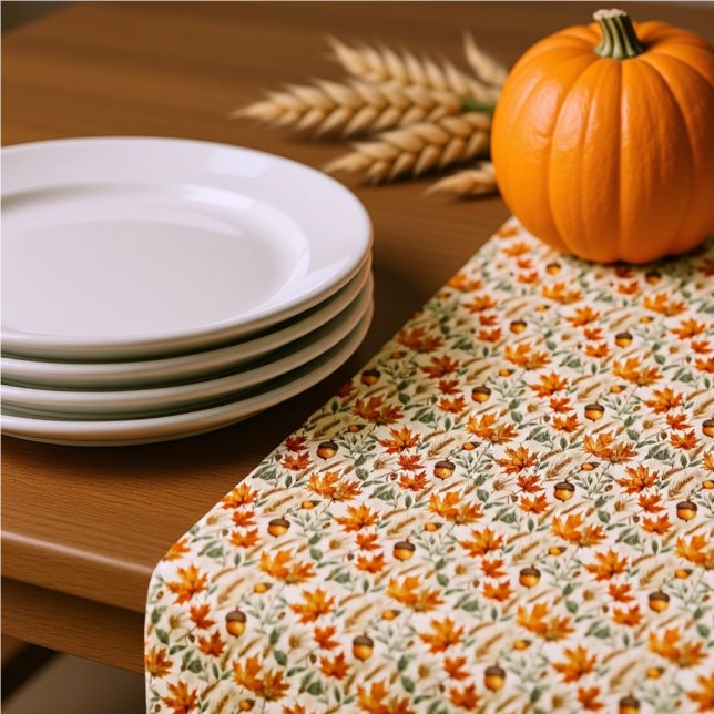 Mantel Elegant Autumn Vines & Pumpkins Thanksgiving (Subido por el creador)