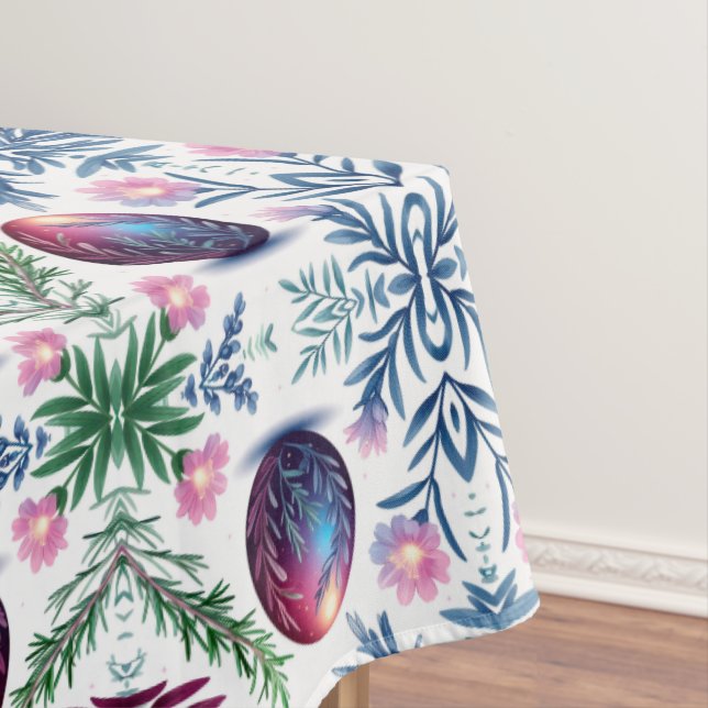 Mantel Elegant Easter Egg Botanical Art (In Situ)