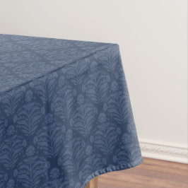 Mantel Elegant Vintage Blue Floral Damask