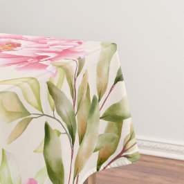Mantel Elegante acuarela estampado floral