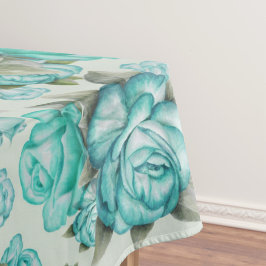 Mantel Elegante acuarela estampado floral