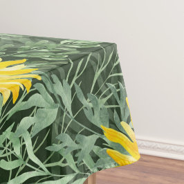 Mantel Elegante acuarela estampado floral